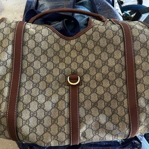 Gucci GG Supreme large Jackie shoulder Bag vintage 2007